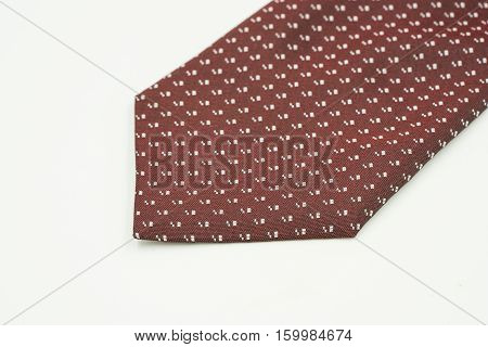 abstract red necktie on isolate background for concept use - can use to display or montage on product