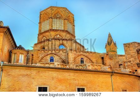 The Metropolitan Cathedral-Basilica of the Assumption of Our Lady of Valencia in Spain