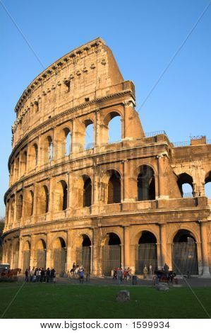 Famoso o Colosseo a Roma