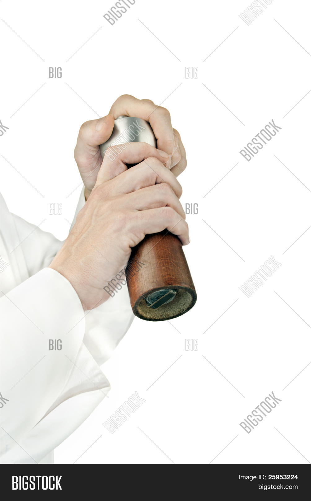 Chef Grinds Pepper, Image & Photo (Free Trial) Bigstock