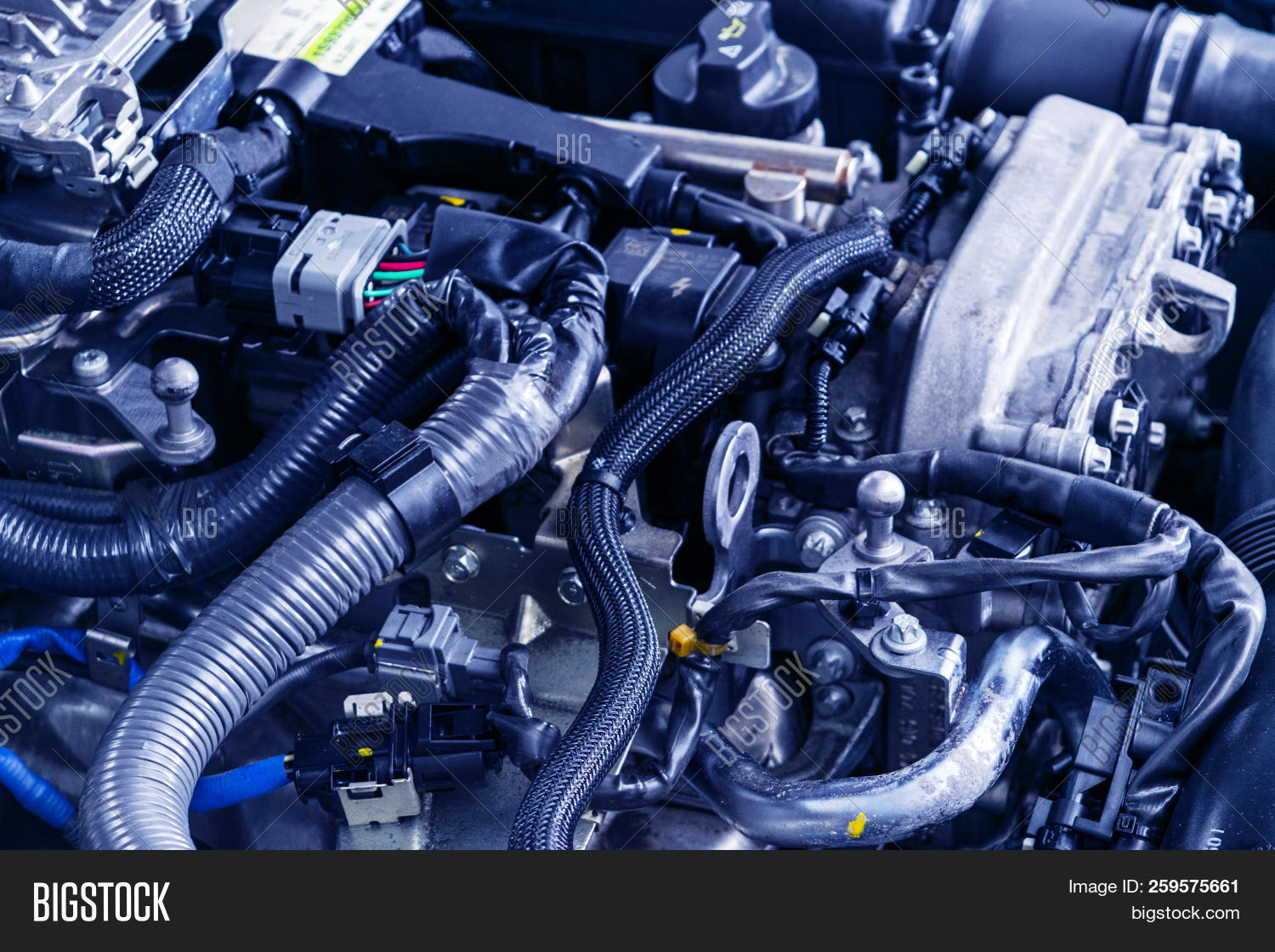Car Engine. Car Engine Image & Photo (Free Trial) | Bigstock