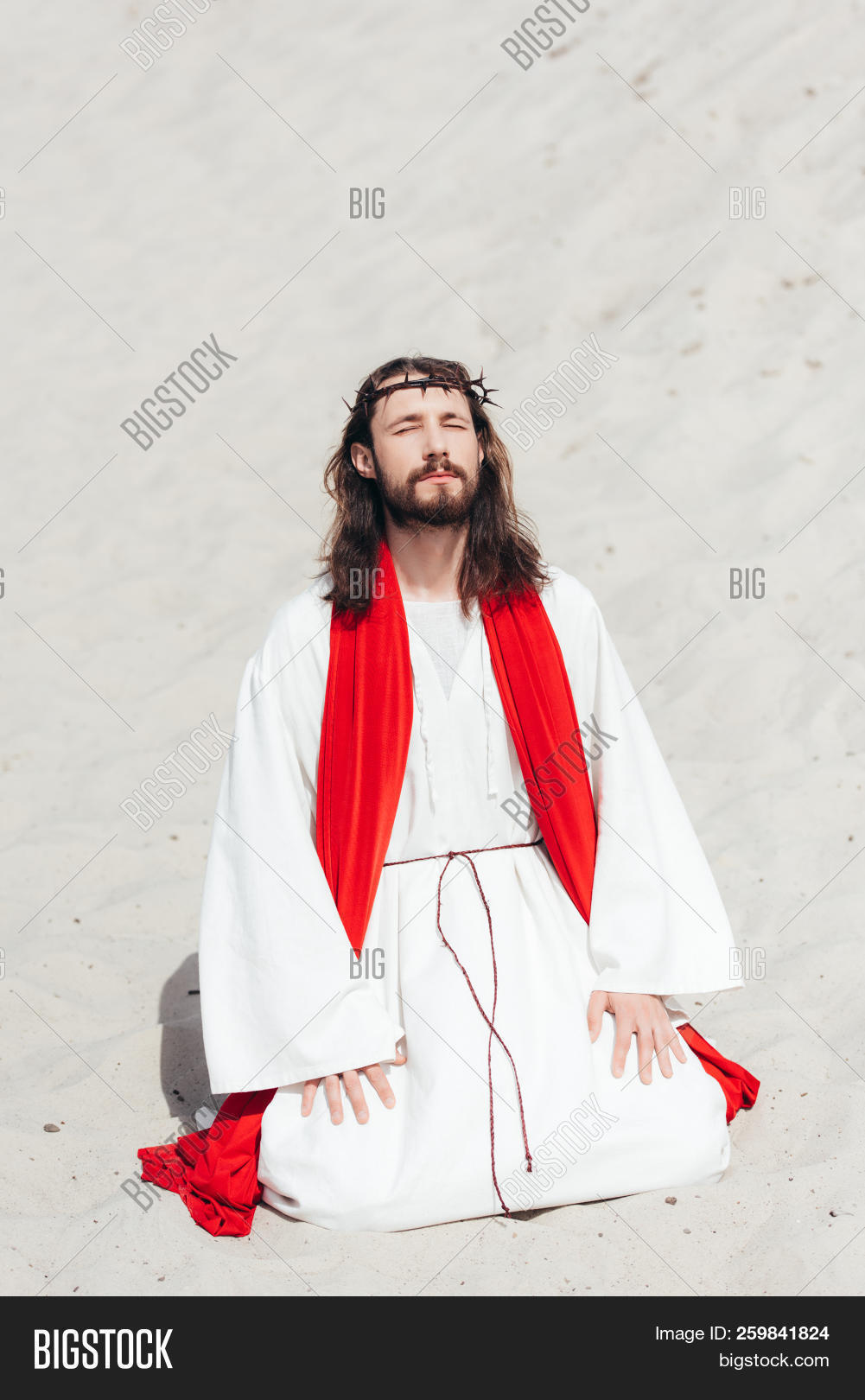 Jesus Robe, Red Sash Image & Photo (Free Trial) Bigstock