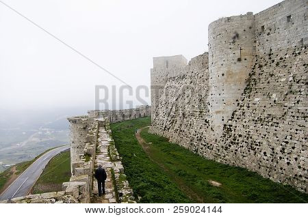 Krak Des Chevaliers Castle Ruins - Syria