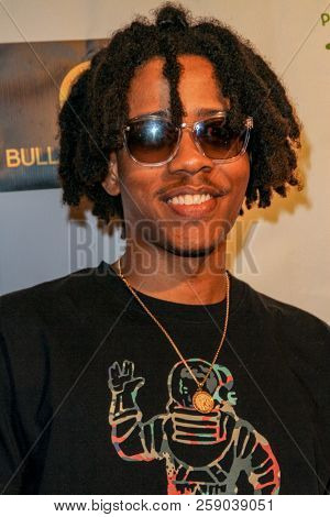 Lightshow arrives at the The Art Of Social Media EMMY Gifting Lounge at the Waldorf Astoria Hotel, Beverly Hills, CA on Sept. 15, 2018.