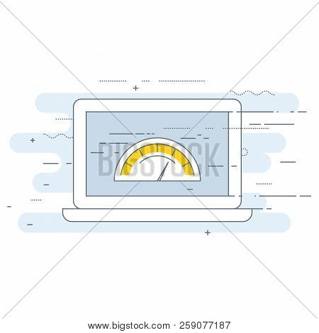 Web Page Loading Speed Test Icon - Site Performance Optimization