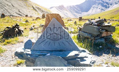 Triangular Magic Magical Stone.