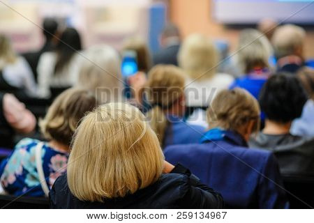 People on a conference