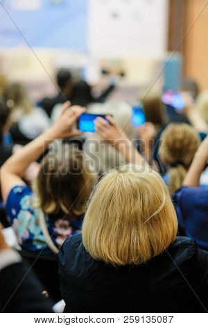 People on a conference