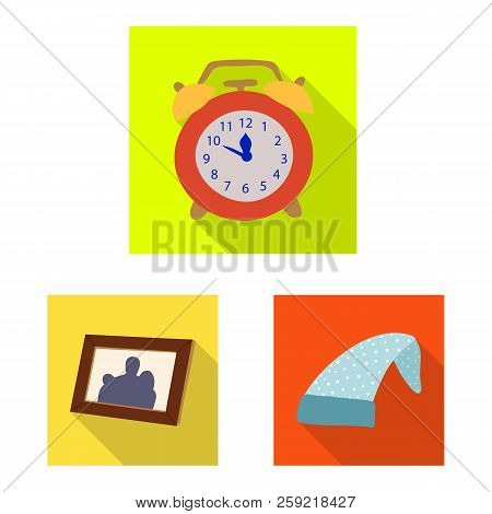 Isolated Object Of Dreams And Night Symbol. Collection Of Dreams And Bedroom Stock Vector Illustrati