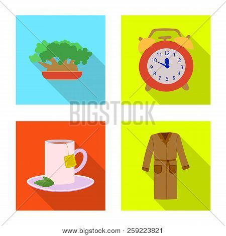 Isolated Object Of Dreams And Night Symbol. Set Of Dreams And Bedroom Vector Icon For Stock.