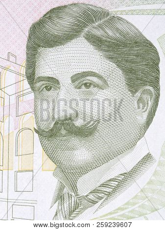 Mimar Kemaleddin Portrait From Turkish Money - Lira