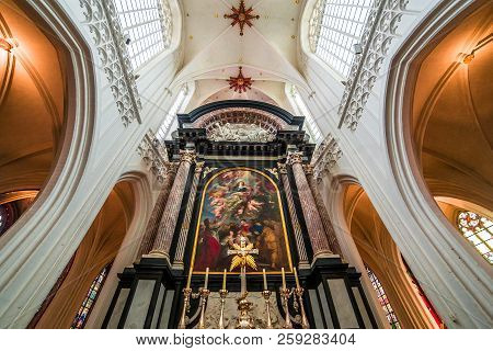 Notre Dame Of Anvers Cathedral, Anvers, Belgium