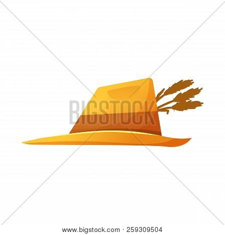 Isolated Object Of Headgear And Cap Symbol. Collection Of Headgear And Accessory Stock Vector Illust