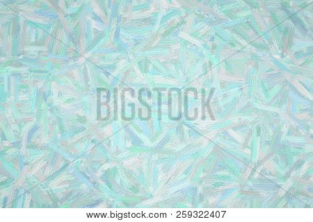 Abstract Illustration Of Gainsboro Large Color Variation Oil Painting Background, Digitally Generate