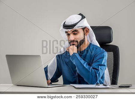 Arabian Man With Traditional Dress