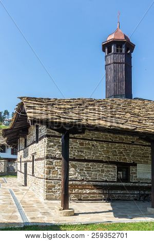 Tryavna, Bulgaria - July 6, 2018:  Medieval Church Of St. Archangel Michael In Historical Town Of Tr