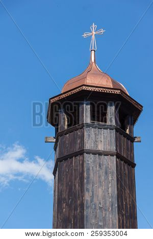 Tryavna, Bulgaria - July 6, 2018:  Medieval Church Of St. Archangel Michael In Historical Town Of Tr