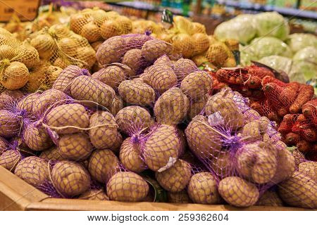 Potatoes Nets In The Shop For Any Purpose