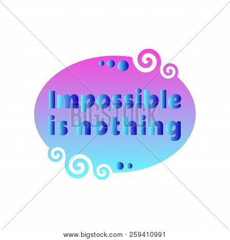 Slogan Print With Stylish Picture. Vector Eps10