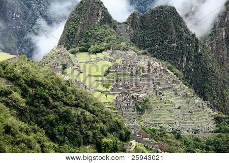 Historické ztracené město Machu Picchu - Peru