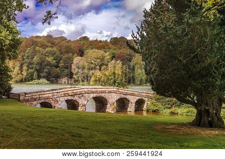 Autumn In The Park, Vibrant Colour, Beautiful Wiev.