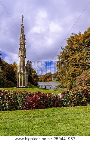 Autumn In The Park, Vibrant Colour, Beautiful Wiev.