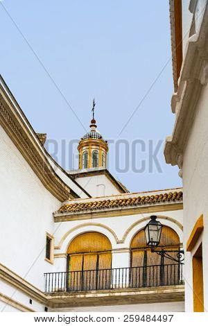 Maestranza in Sevilla, Spain (The Plaza de toros de la Real Maestranza de Caballeria)