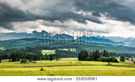 Tatra Mountains After Rain In Summer, Poland