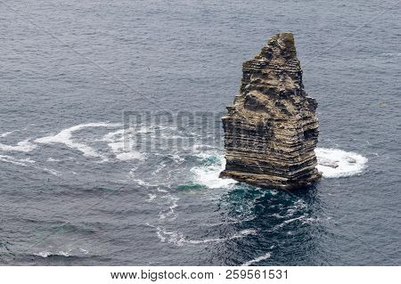 Rocks In Cliffs Of Moher