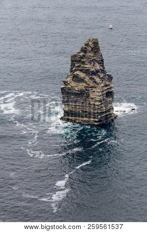Rocks In Cliffs Of Moher
