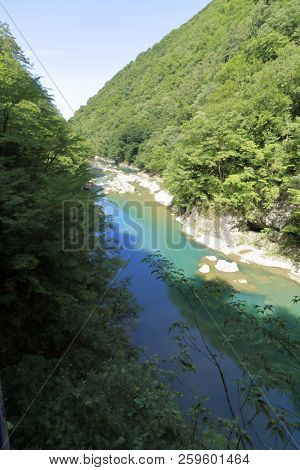 Dakigaeri Gorge In Senboku, Akita, Japan