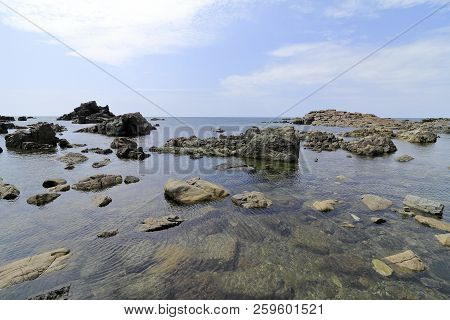 Coast At Cape Nyudozaki, Oga, Akita, Japan