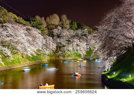 Cherry Blossoms Around Chidorigafuchi Park, Tokyo, Japan.

The Northernmost Part Of Edo Castle Is No