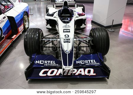 Las-vegas, Usa, September 2018 The F1 Williams Fw22 2001 Car Which The Williams Formula One Team Use