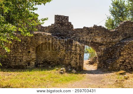 Butrint, Albania- 29 June 2014: Ruins Of The Ancient City Buthrotum, Ancient Greek And Later Roman C