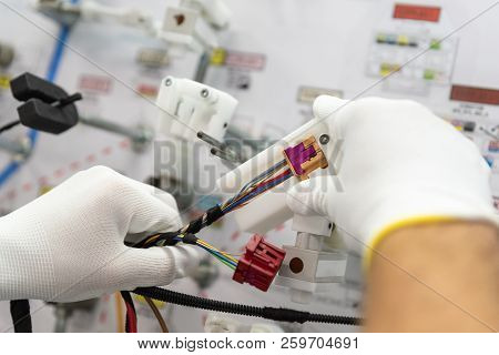 Process Of Manufacturing The Wiring Harnesses For Vehicles, Workflow, Automobile Industry