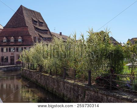 the City of weissenburg in the French alsace