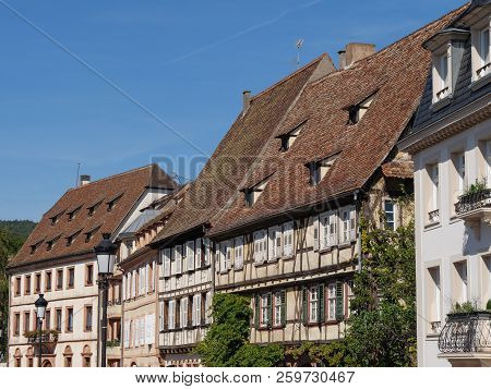 the City of weissenburg in the French alsace
