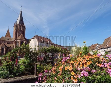 the City of wissembourg in the French alsace