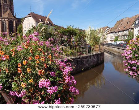 the City of wissembourg in the French alsace