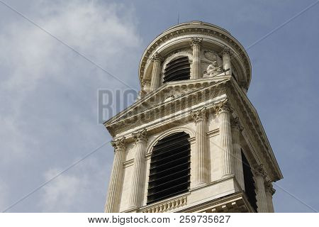 The Saint Sulpice Is A Roman Catholic Church In Paris, On The East Side Of The Place Saint Sulpice ,