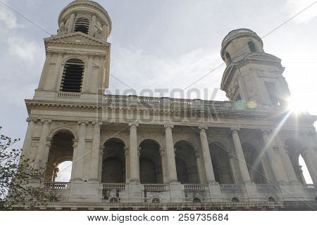 The Saint Sulpice Is A Roman Catholic Church In Paris, On The East Side Of The Place Saint Sulpice ,