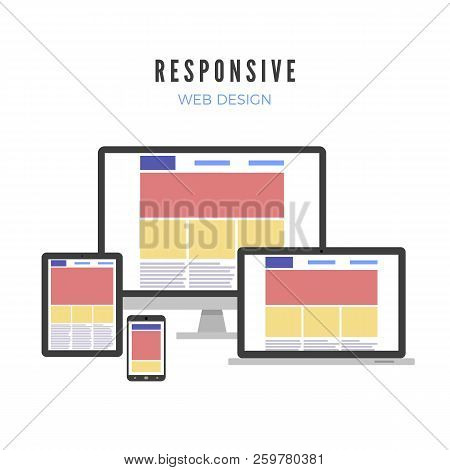 responsive web design vector