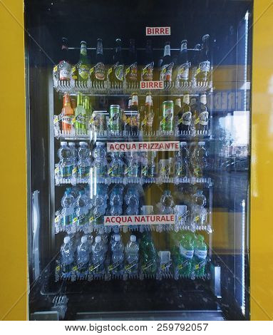 Italian Vending Machine In Turin