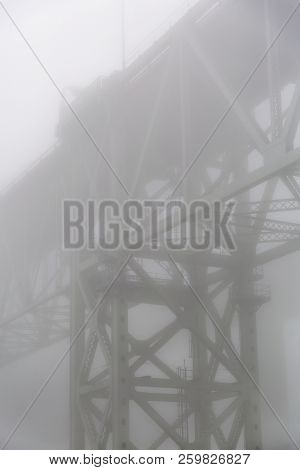 The Fog Was Very Thick This Morning At The Bluewater Bridges