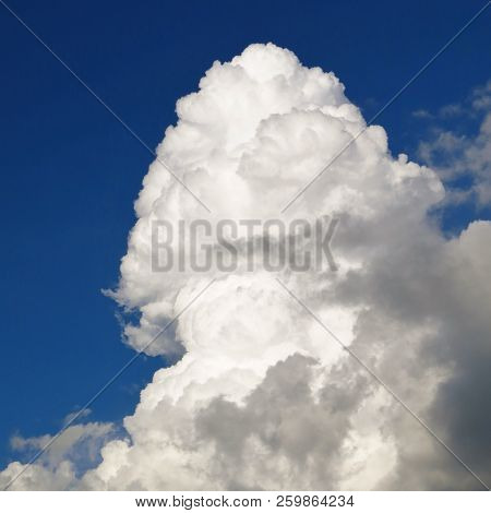Cumulus Cloud In The Bernese Oberland, Switzerland.