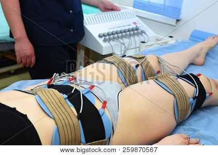 Myostimulation. Hardware Cosmetology. Body Care. Non Surgical Body Sculpting. Anti-cellulite And Ant