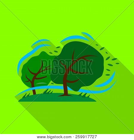 Vector Illustration Of Natural And Disaster Logo. Set Of Natural And Risk Stock Vector Illustration.