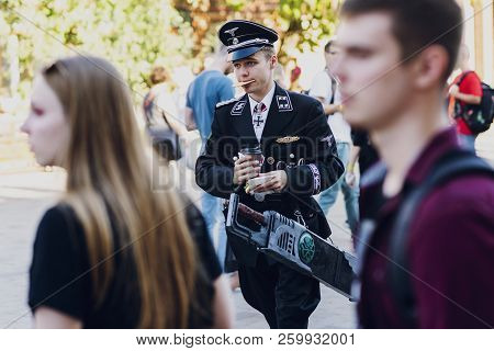 September 22, 2018 Kiev, Ukraine, Art Plant Platform. Festival Of Modern Pop Culture Comic Con,