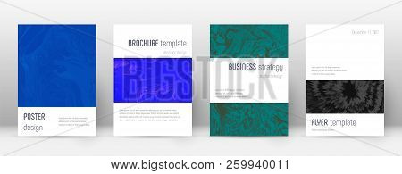 Abstract Cover. Breathtaking Design Template. Suminagashi Marble Minimalistic Poster. Breathtaking T